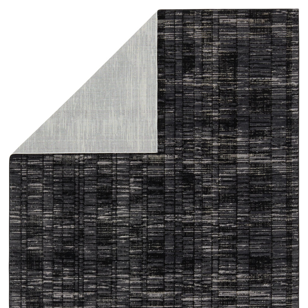 Jaipur Living Carbon Geometric Gray/ Black Area Rug (8'X10')