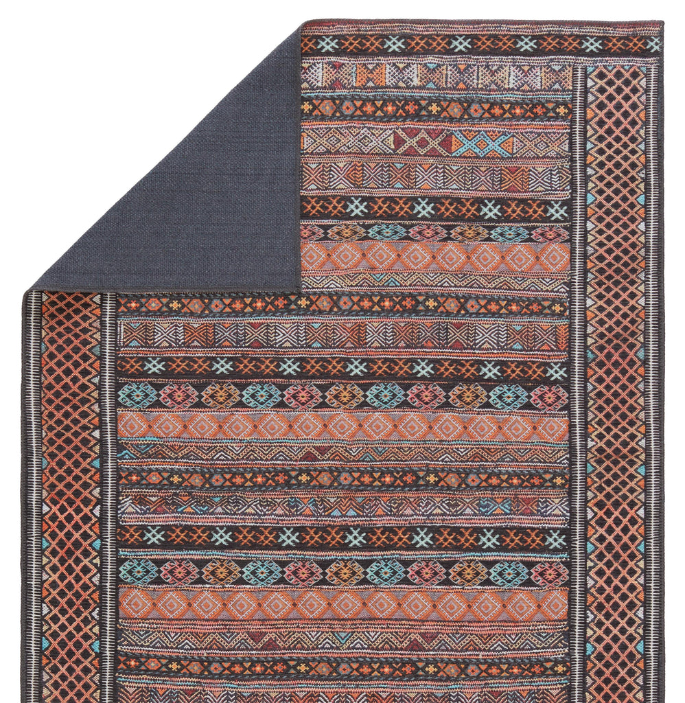 Kate Lester + Jaipur Living Auril Tribal Multicolor/ Orange Area Rug (7'6"X10')