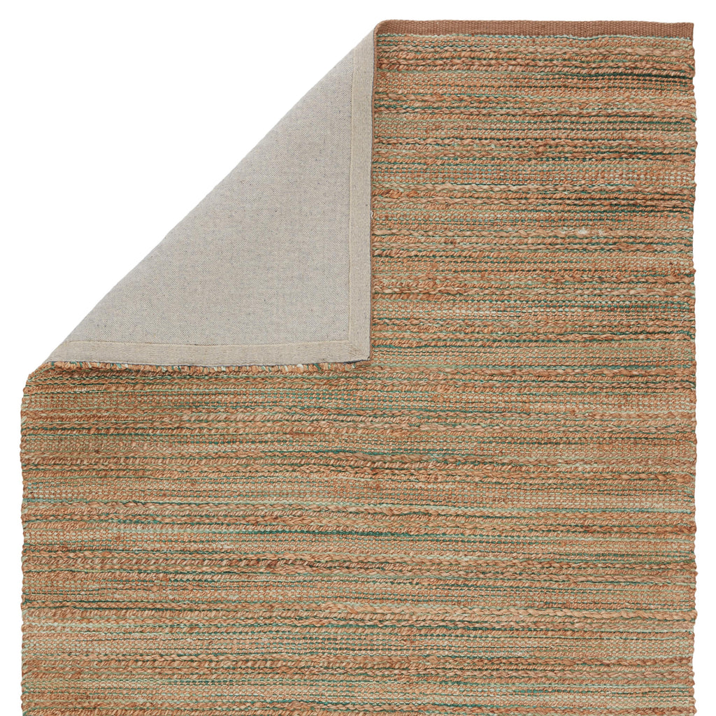 Jaipur Living Canterbury Natural Solid Tan/ Green Area Rug (3'6"X5'6")