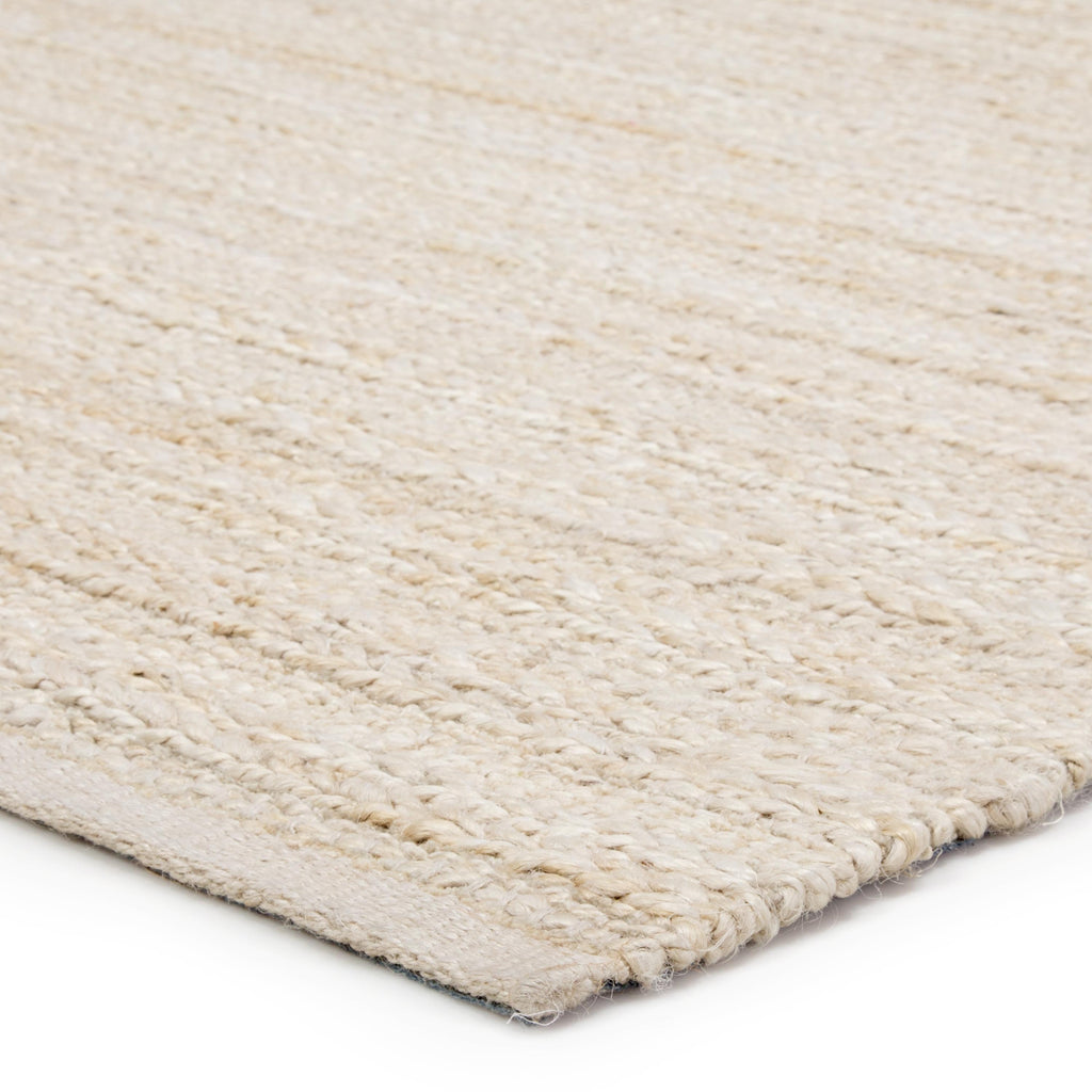 Jaipur Living Canterbury Handmade Solid White/ Beige Area Rug (8'X10')