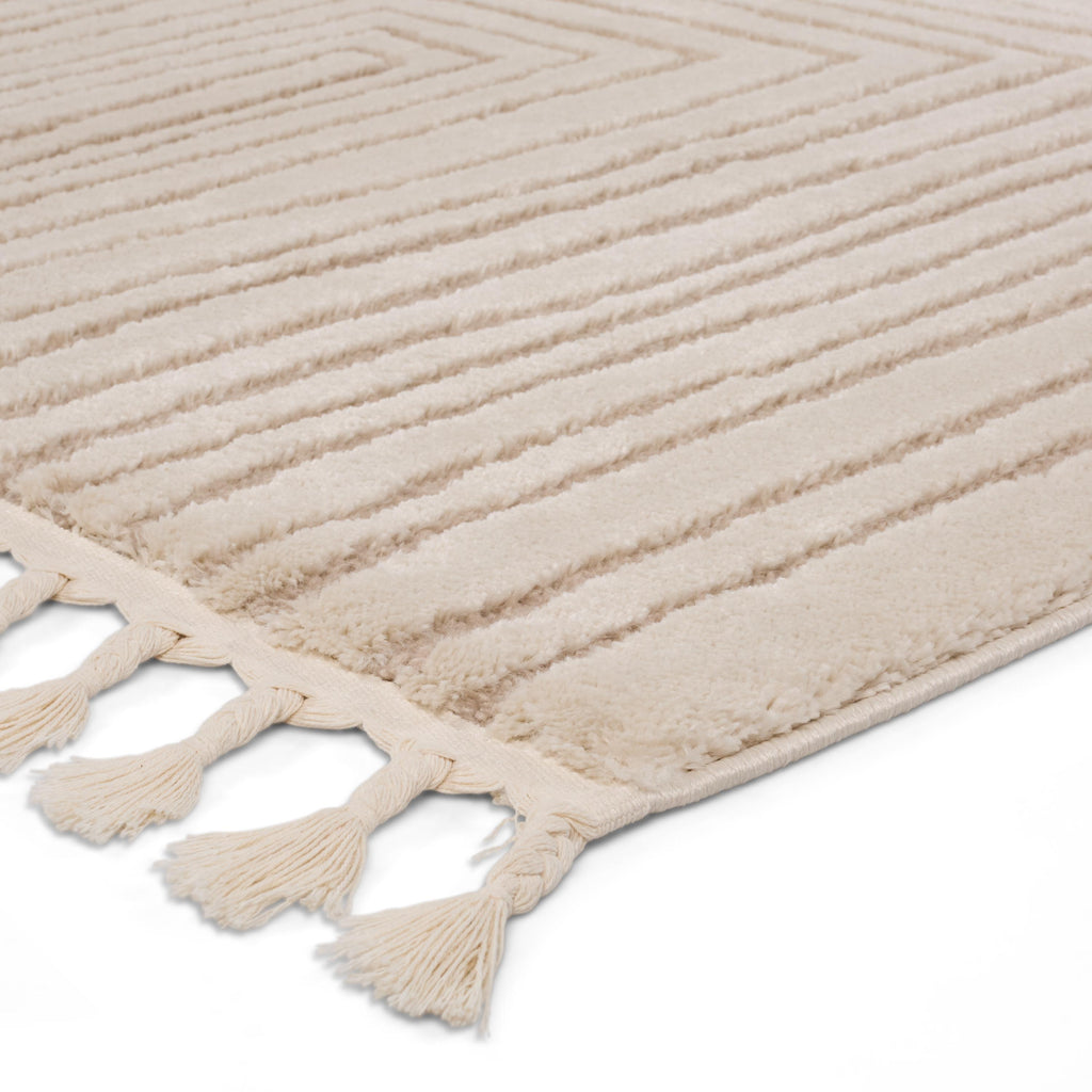 Vibe By Jaipur Living Fantana Striped Ivory/ Beige Area Rug (5'X7')