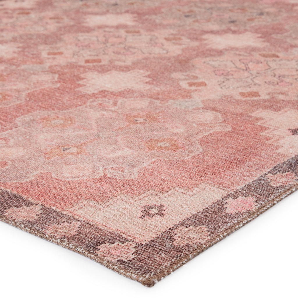 Vibe By Jaipur Living Chilton Medallion Pink/ Brown Area Rug (9'X12')