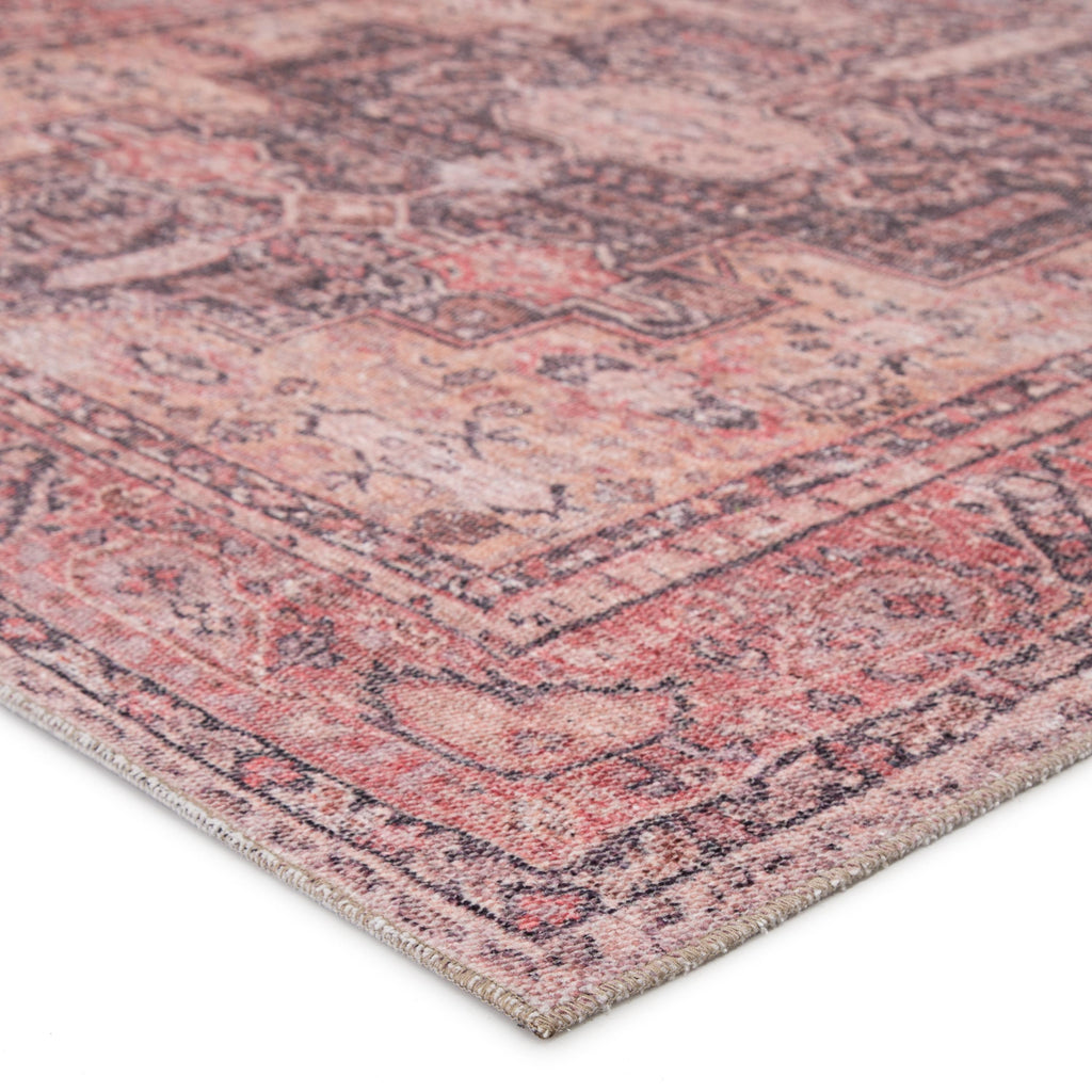 Jaipur Living Cosima Medallion Pink/ Dark Purple Area Rug (7'6"X9'6")