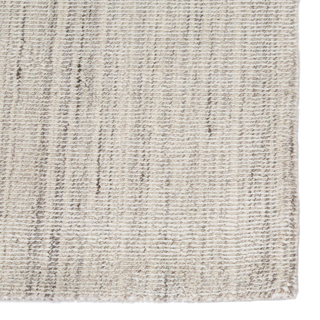 Jaipur Living Kelle Handmade Striped Gray/ White Area Rug (5'X8')