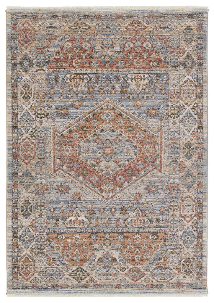 Jaipur Living Madrid Medallion Red/ Blue Area Rug (8'X10')