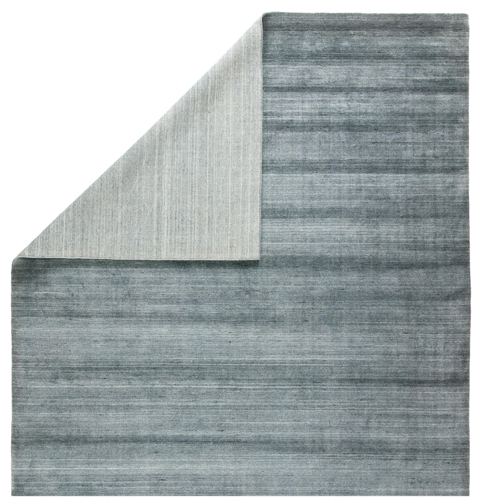 Jaipur Living Bellweather Handmade Solid Gray/ Light Blue Area Rug (5'X8')