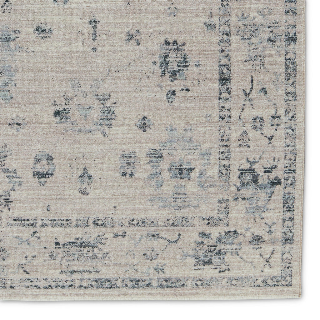 Vibe By Jaipur Living Adelaide Floral Blue/ Gray Area Rug (5'X7'6")