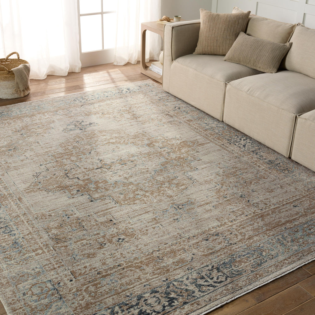 Vibe By Jaipur Living Emory Medallion Taupe/ Tan Area Rug (10'X14')