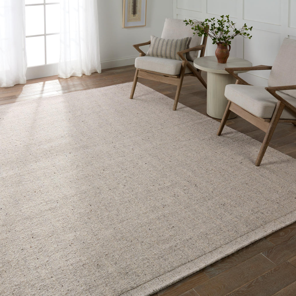 Jaipur Living Westen Handmade Solid Cream/ Tan Area Rug (9'X12')