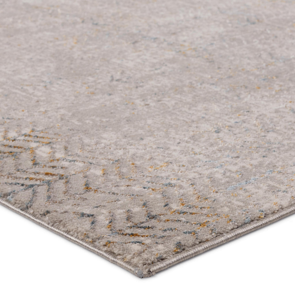 Vibe By Jaipur Living Sylvana Trellis Gray/ Blue Area Rug (5'3"X8')