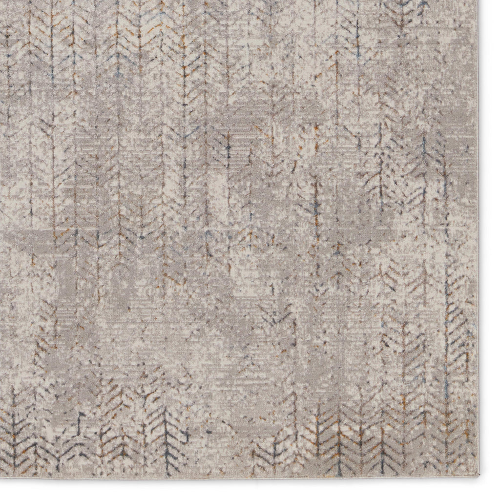 Vibe By Jaipur Living Sylvana Trellis Gray/ Blue Area Rug (5'3"X8')