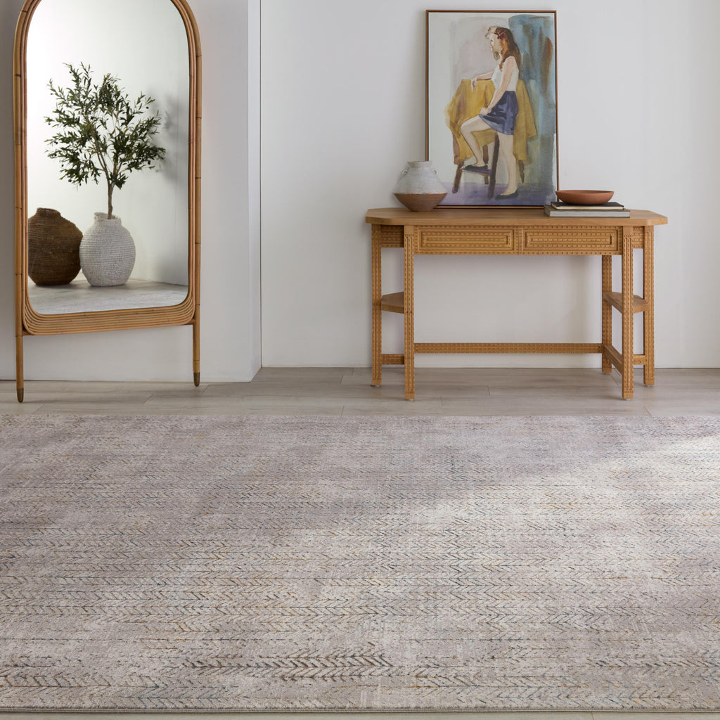 Vibe By Jaipur Living Sylvana Trellis Gray/ Blue Area Rug (9'10"X14')