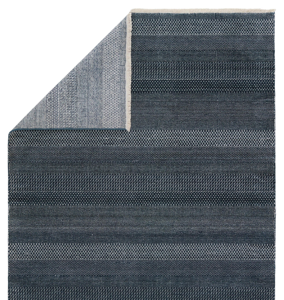 Jaipur Living Adler Tribal Dark Blue/ Ivory Area Rug (9'X12')