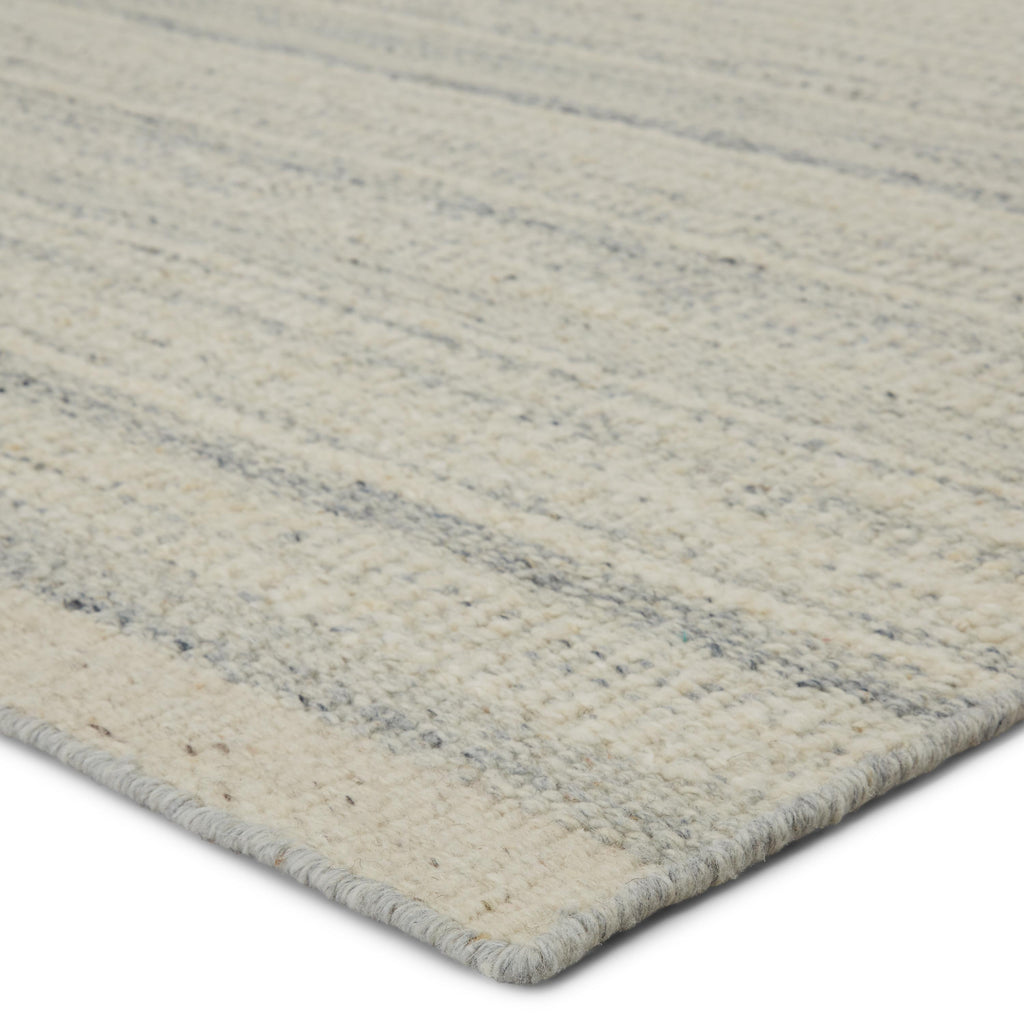 Jaipur Living Culver Handmade Striped Light Gray/ Cream Area Rug (5'X8')