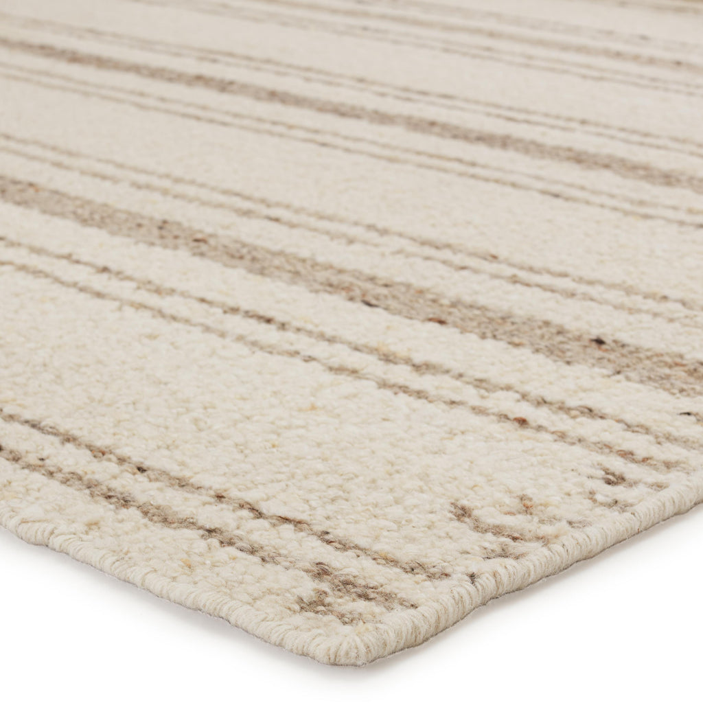 Jaipur Living Torin Handmade Striped Cream/ Brown Area Rug (5'X8')