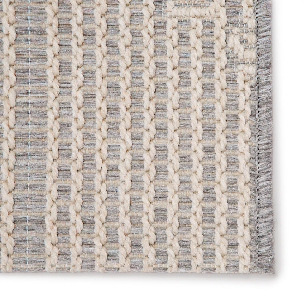 Jaipur Living Shiloh Indoor/ Outdoor Tribal Gray/ Cream Area Rug (2'X3'7")