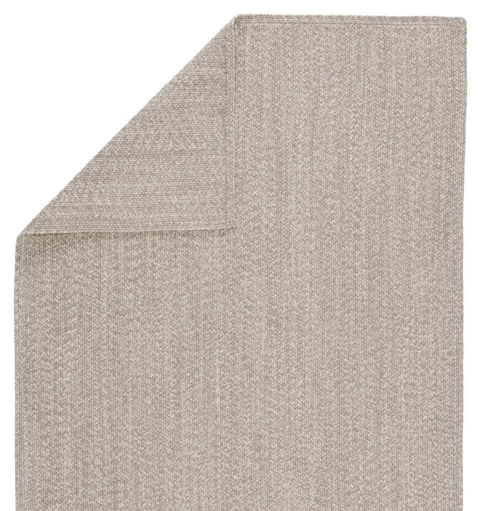 Jaipur Living Dumont Indoor/ Outdoor Solid Light Gray Area Rug (4'X6')