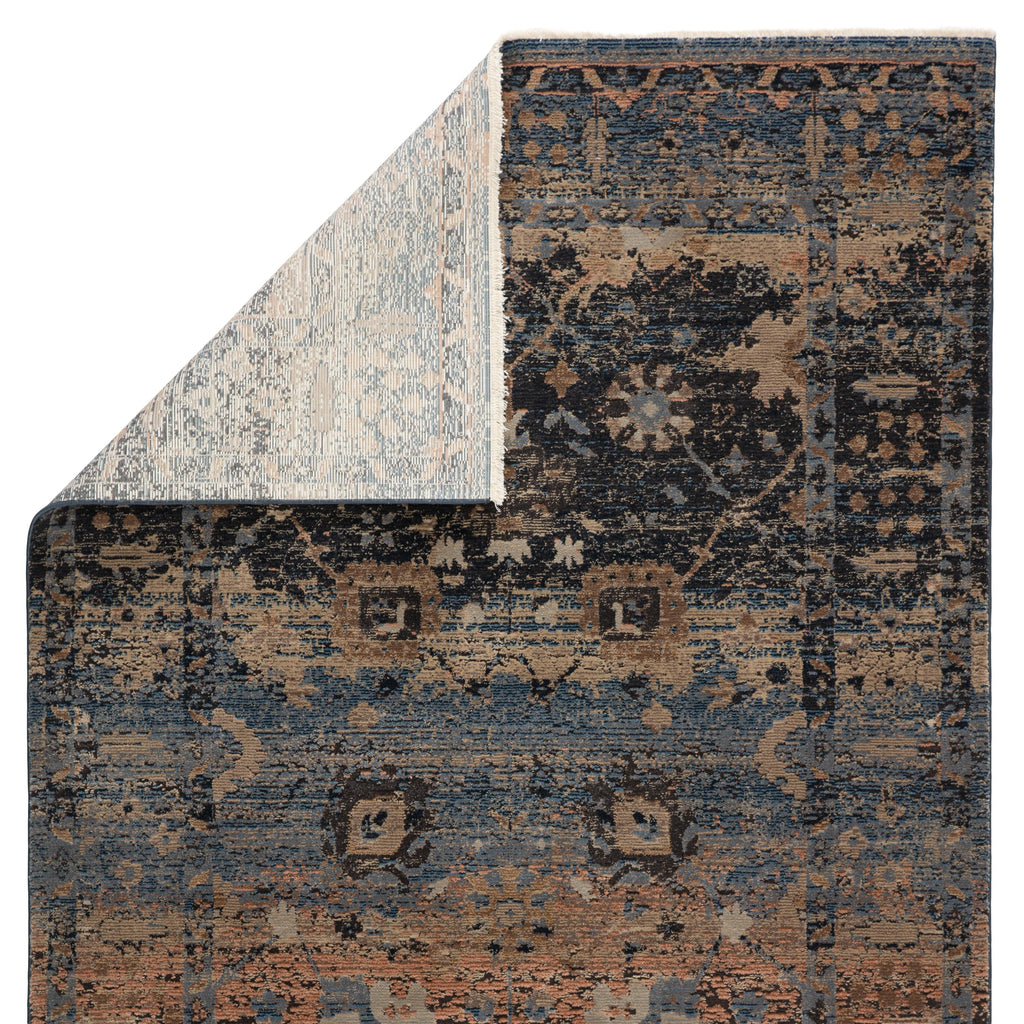 Vibe By Jaipur Living Caruso Oriental Blue/ Taupe Runner Rug (2'6"X12')