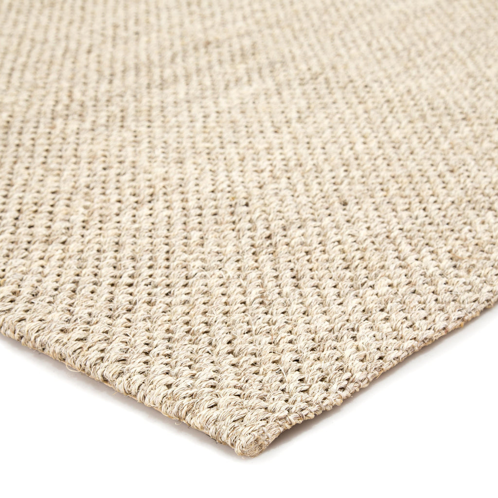 Jaipur Living Naples Natural Solid White/ Taupe Area Rug (8'X10')