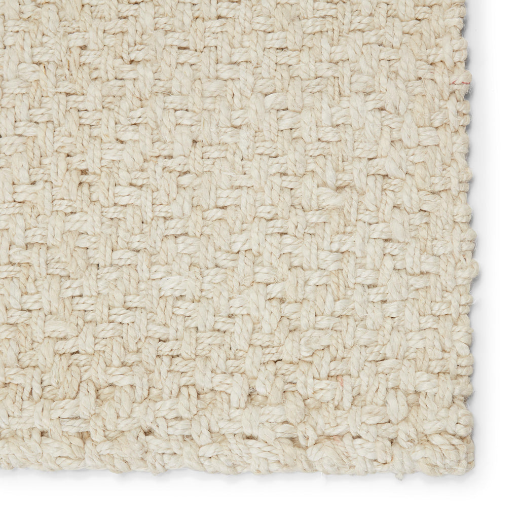 Jaipur Living Tracie Natural Solid White Area Rug (5'X8')