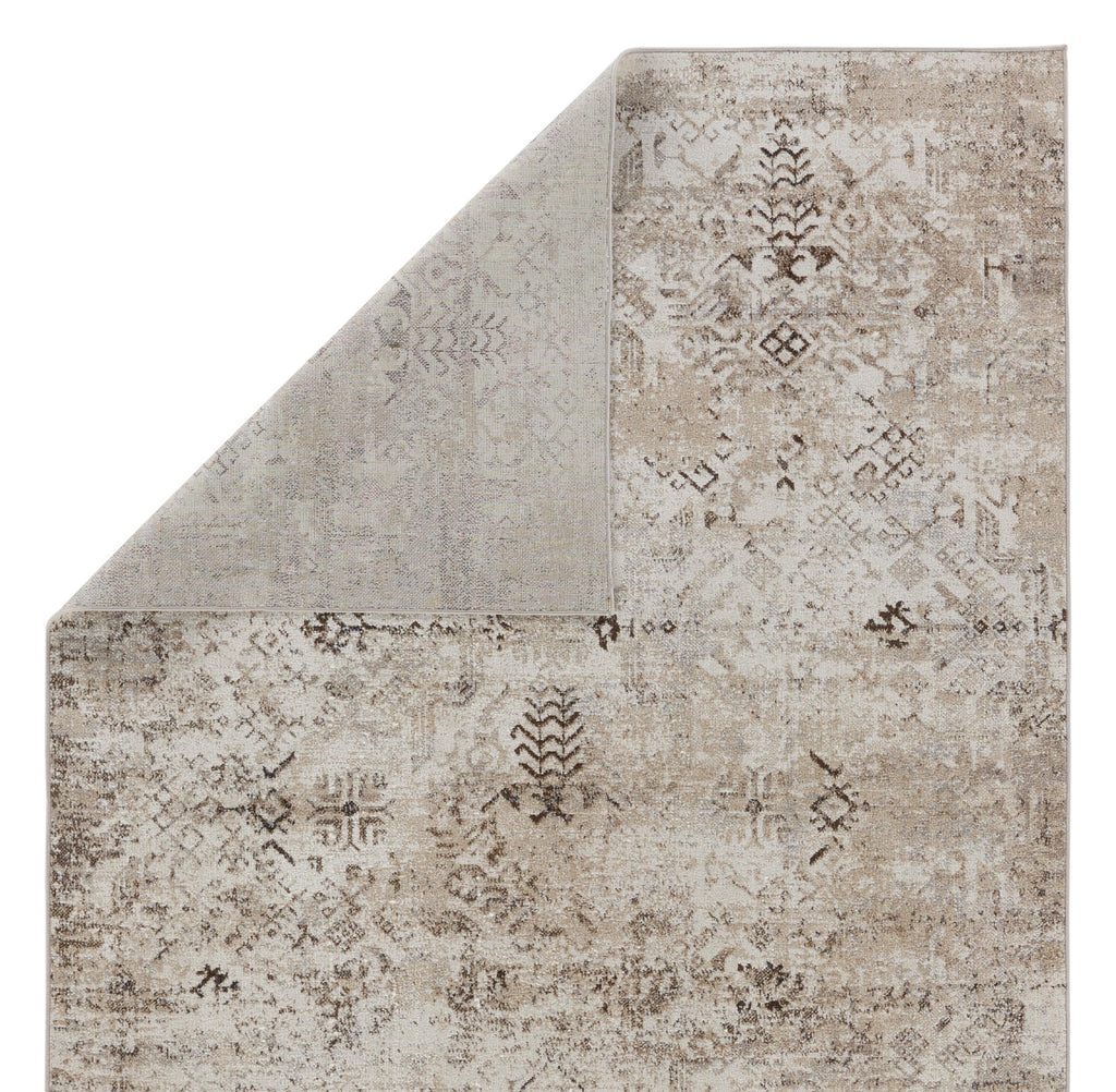 Vibe By Jaipur Living Kati Tribal Brown/ Cream Area Rug (5'3"X8')