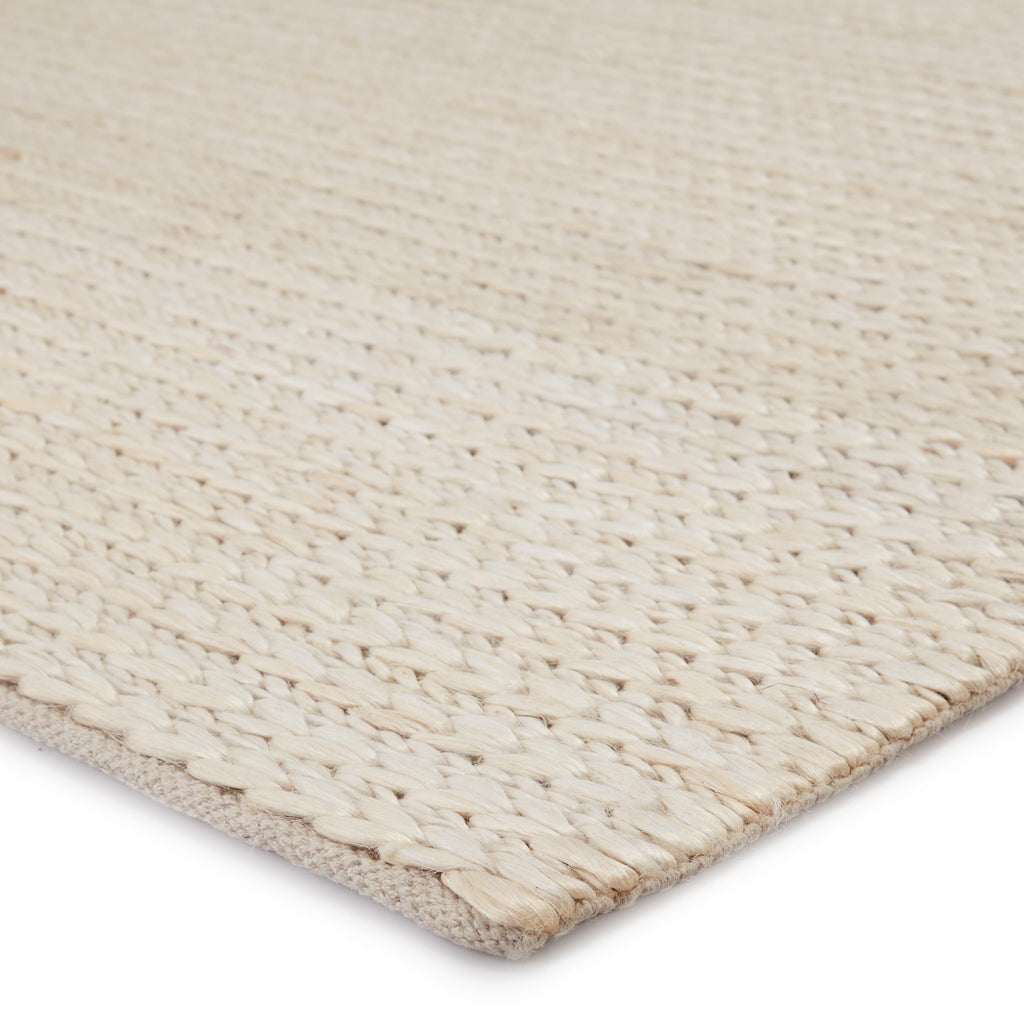 Jaipur Living Calista Natural Solid White Area Rug (8'X10')