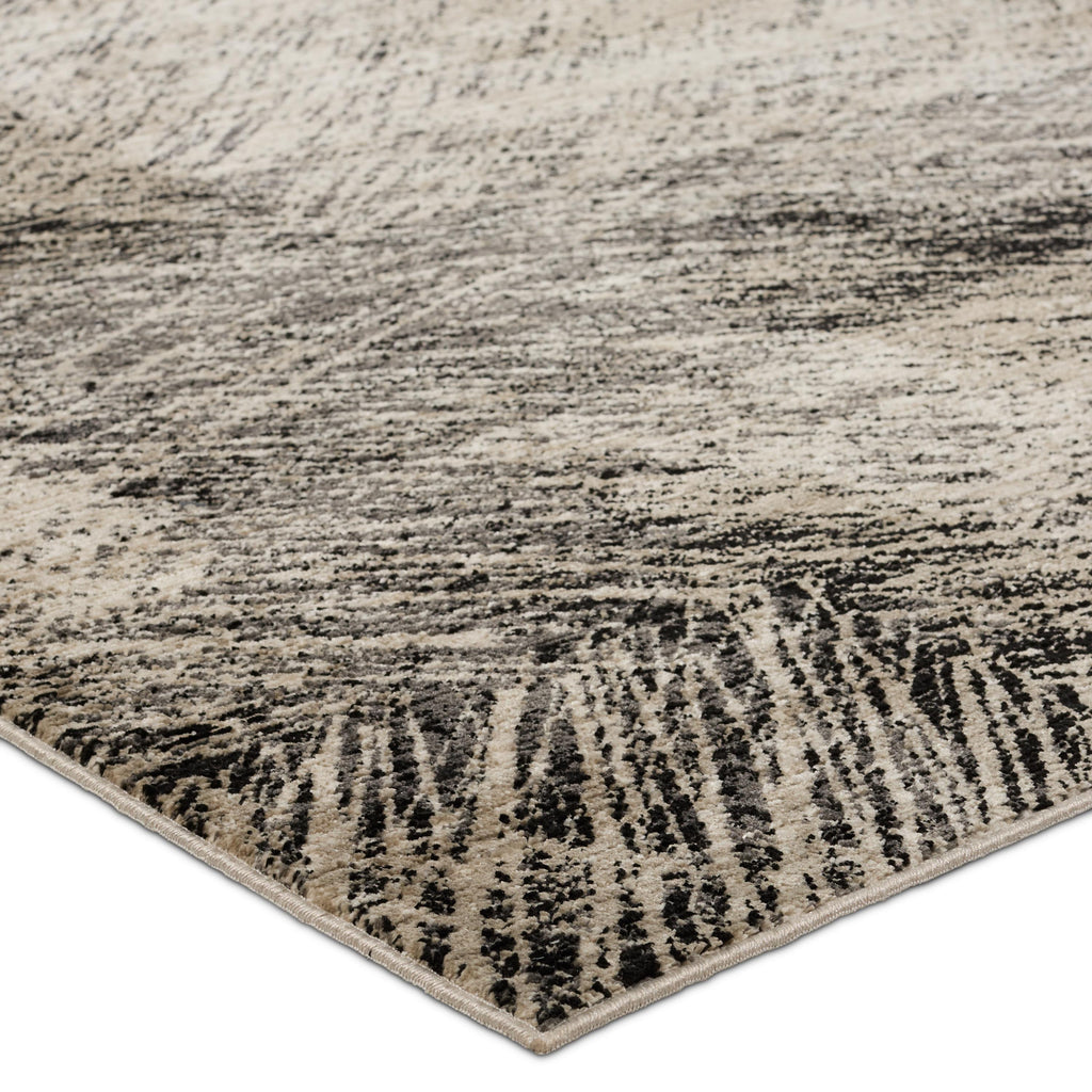 Jaipur Living Dairon Abstract Black/ Taupe Area Rug (9'X12')