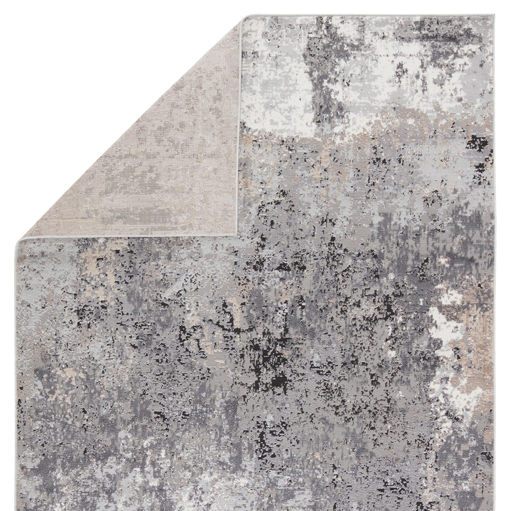 Vibe By Jaipur Living Perrin Abstract Gray/ Tan Area Rug (9'6"X13')