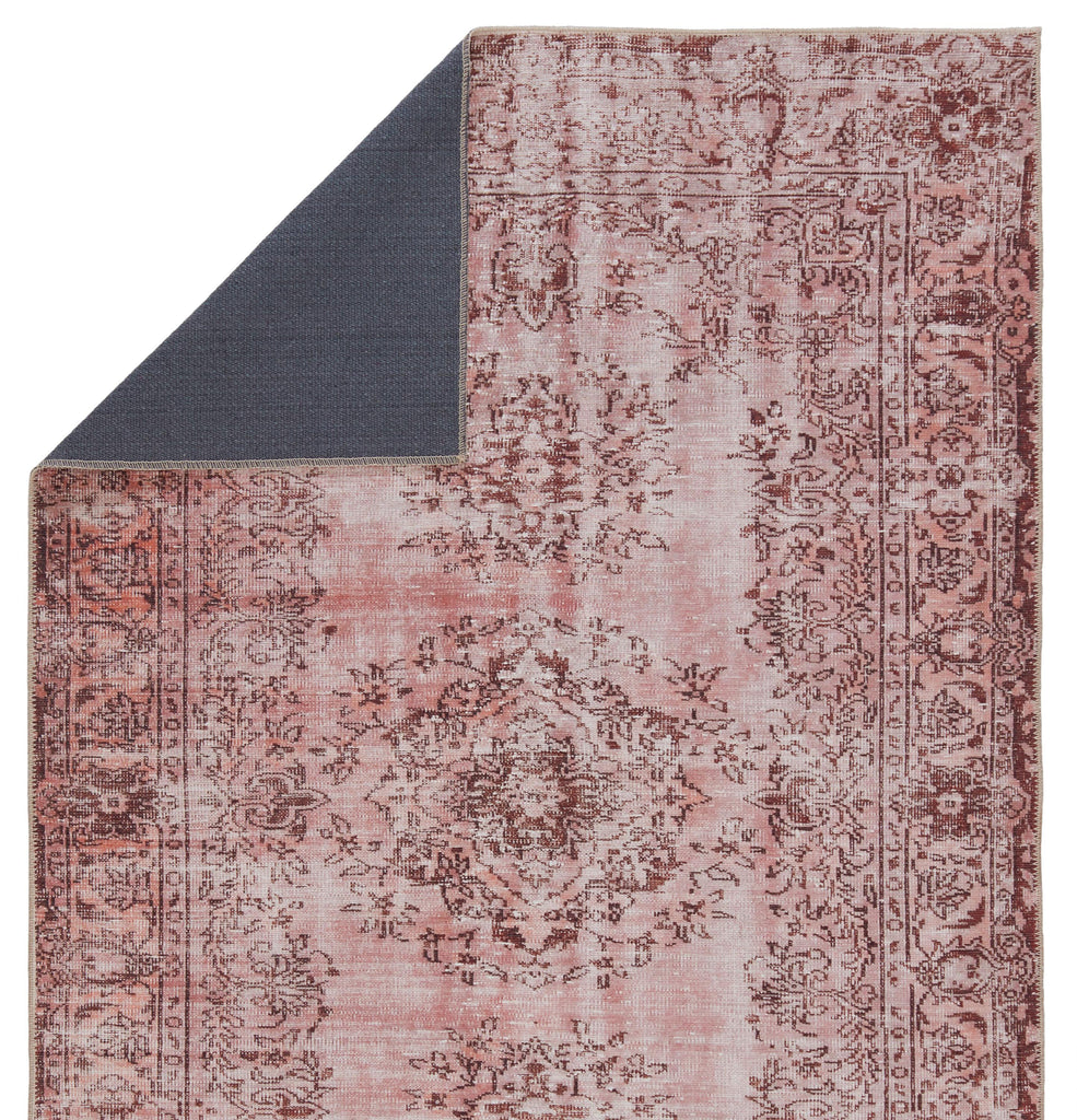 Kate Lester + Jaipur Living Berxley Medallion Rose/ Maroon Area Rug (5'X7'6")