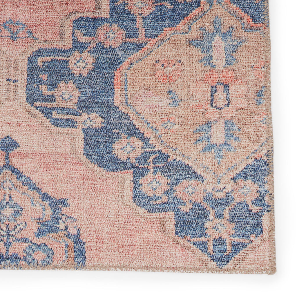 Vibe By Jaipur Living Adalee Medallion Pink/ Blue Area Rug (9'X12')