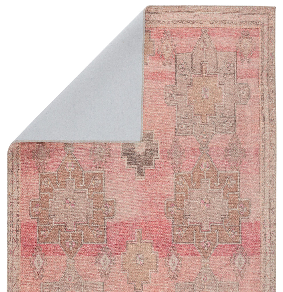 Vibe By Jaipur Living Faron Medallion Pink/ Tan Area Rug (5'X7'6")