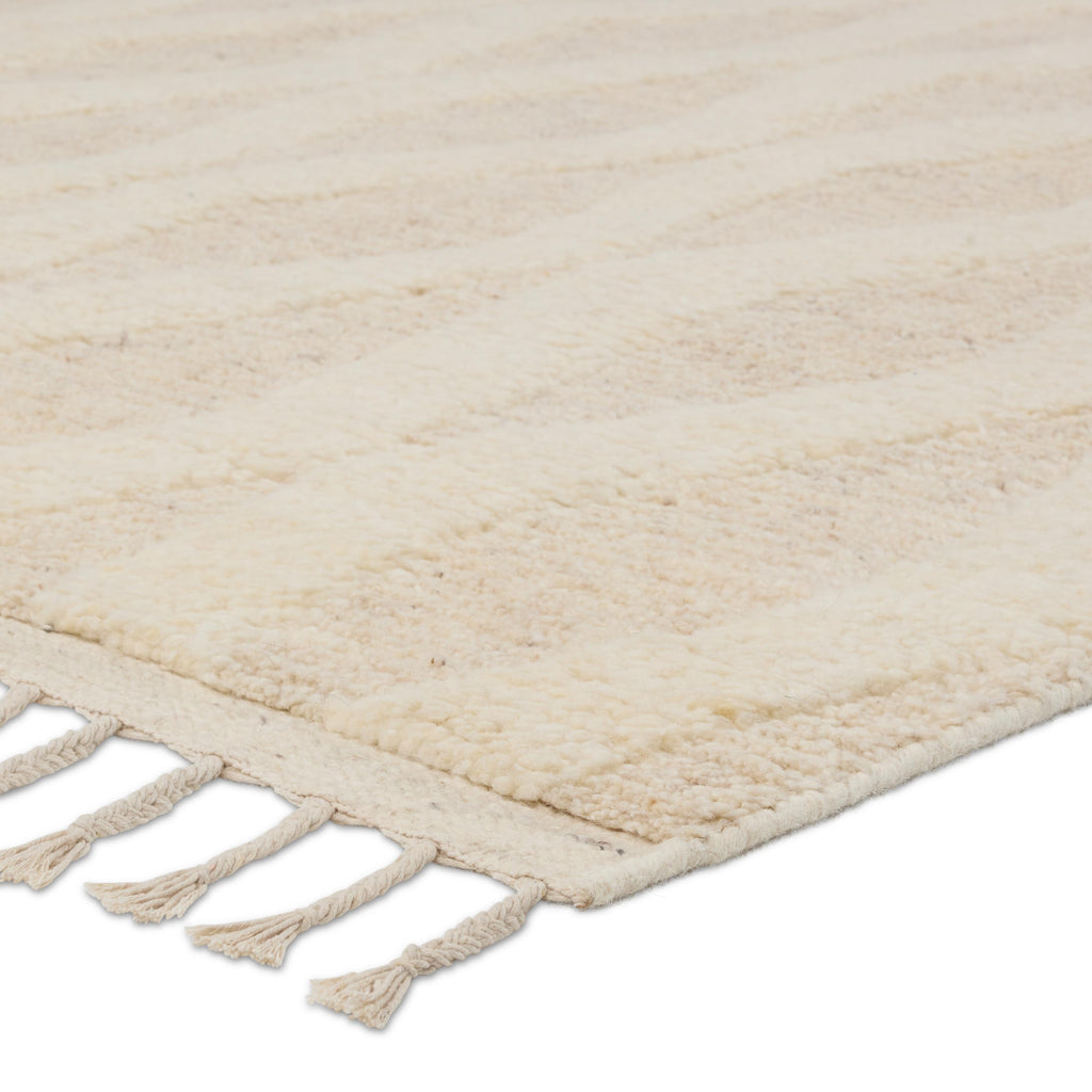 Jaipur Living Ela Hand-Knotted Trellis Cream Area Rug (9'X12')