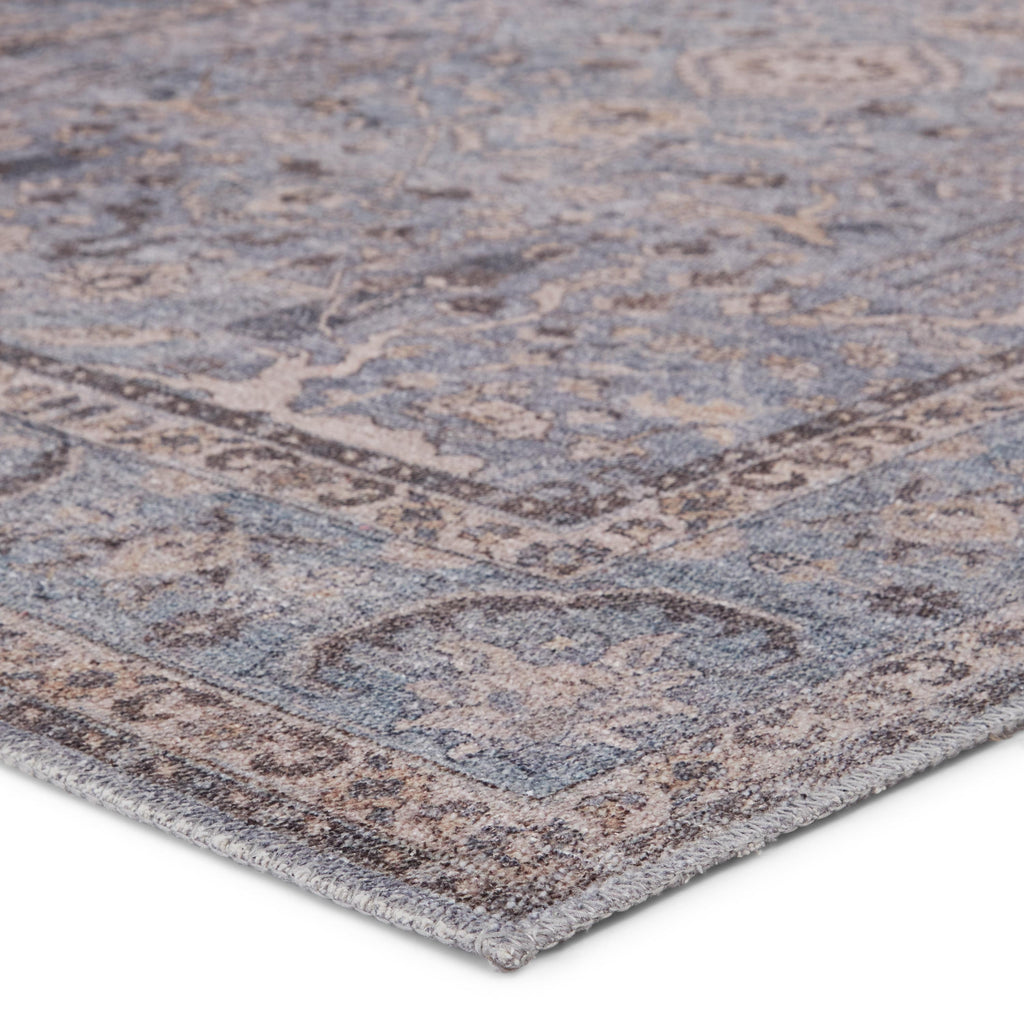 Jaipur Living Kadin Medallion Blue/ Gray Runner Rug (2'6"X7'6")