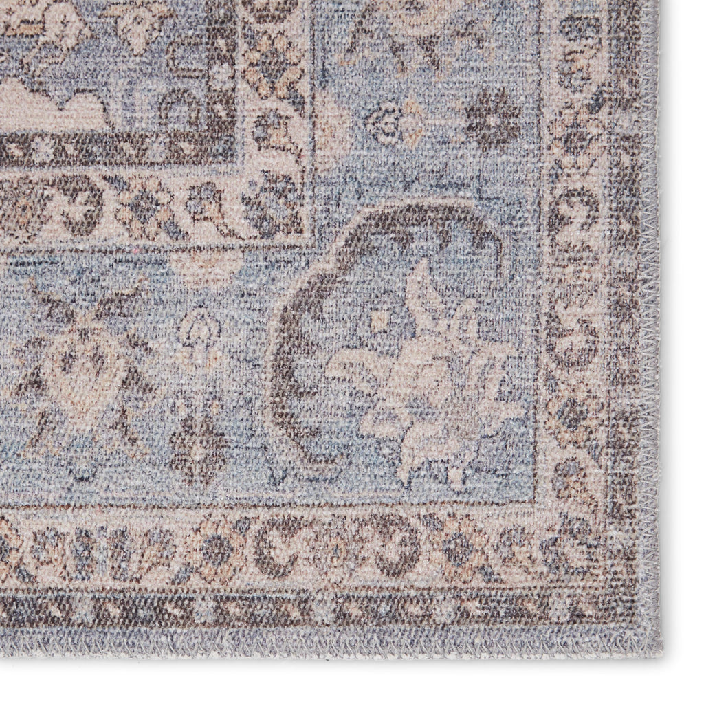 Jaipur Living Kadin Medallion Blue/ Gray Runner Rug (2'6"X7'6")