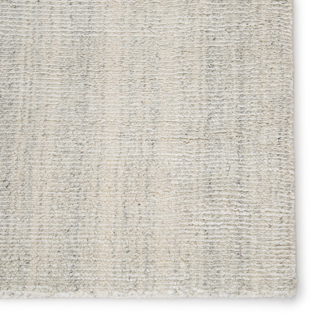 Jaipur Living Kelle Handmade Solid White/ Gray Area Rug (5'X8')