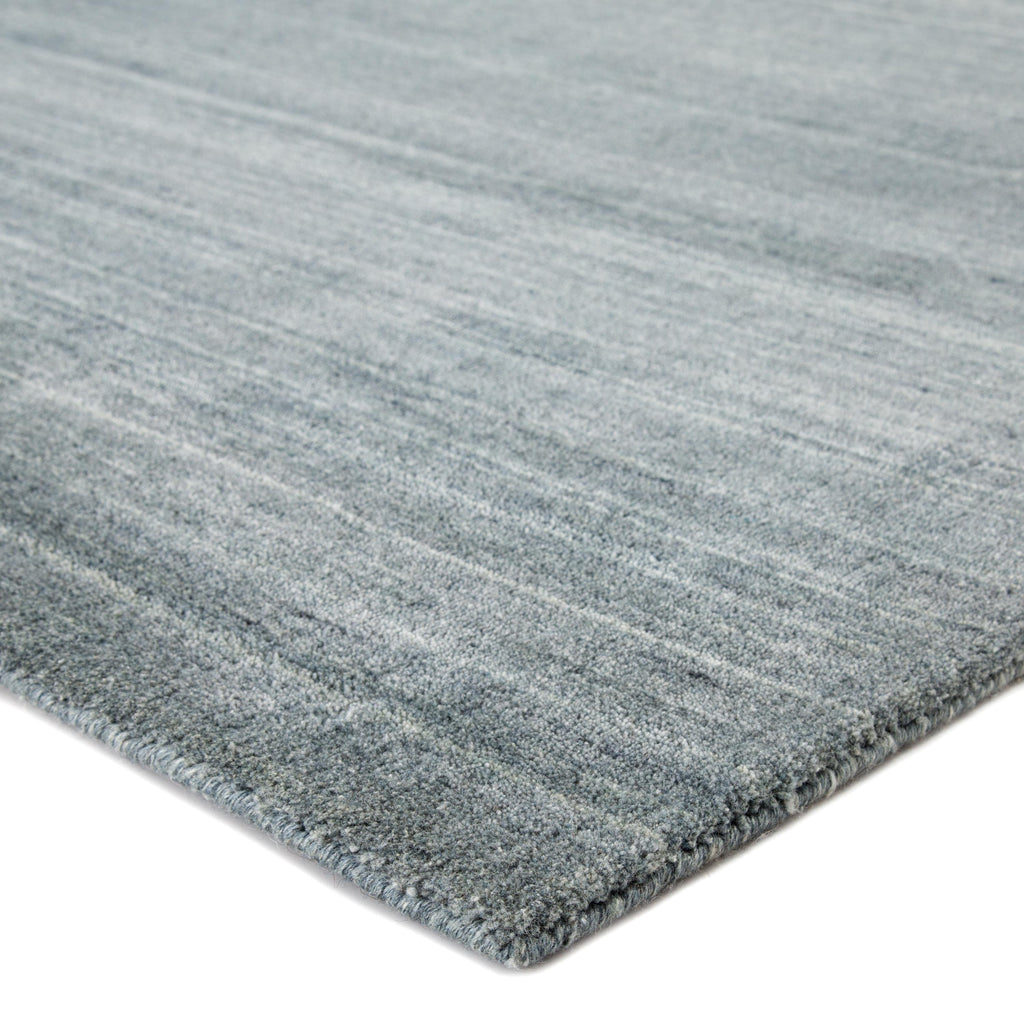 Jaipur Living Bellweather Handmade Solid Gray/ Light Blue Area Rug (8'X10')