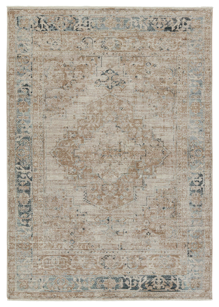 Vibe By Jaipur Living Emory Medallion Taupe/ Tan Runner Rug (2'6"X8')