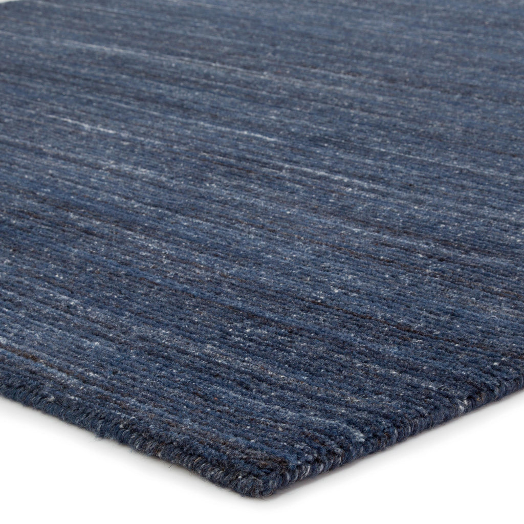 Jaipur Living Vassa Handmade Solid Dark Blue Area Rug (8'X11')