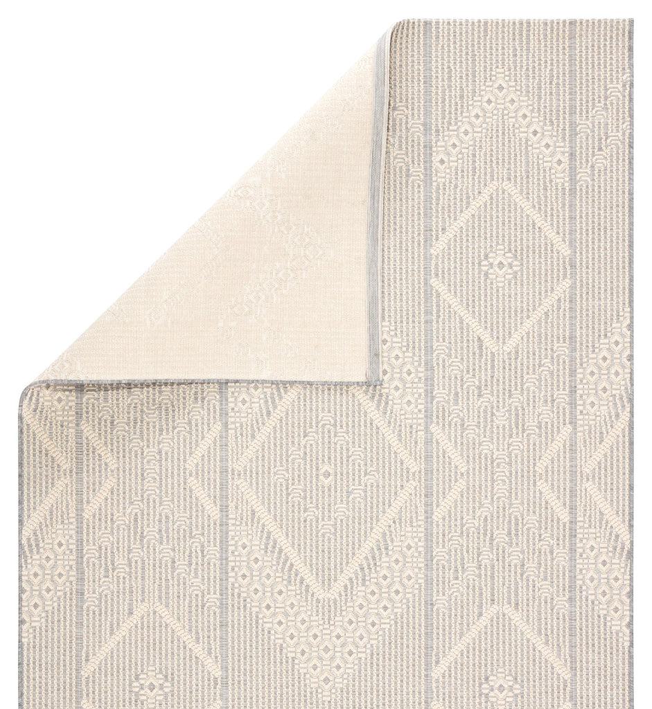 Jaipur Living Shiloh Indoor/ Outdoor Tribal Gray/ Cream Area Rug (7'10"X10'10")