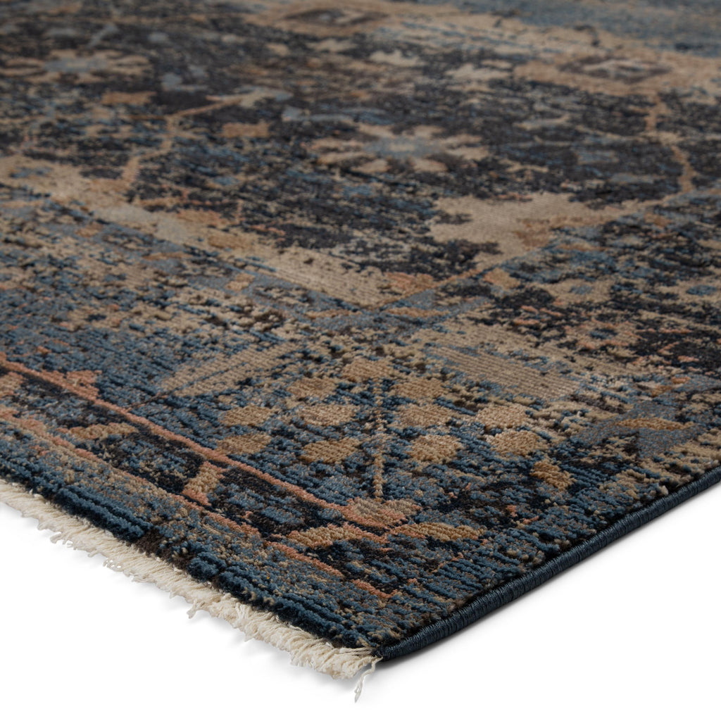 Vibe By Jaipur Living Caruso Oriental Blue/ Taupe Area Rug (9'6"X12'7")