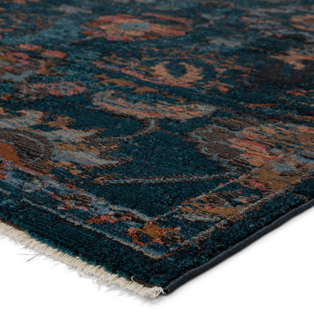 Vibe By Jaipur Living Milana Oriental Blue/ Blush Area Rug (9'6"X12'7")