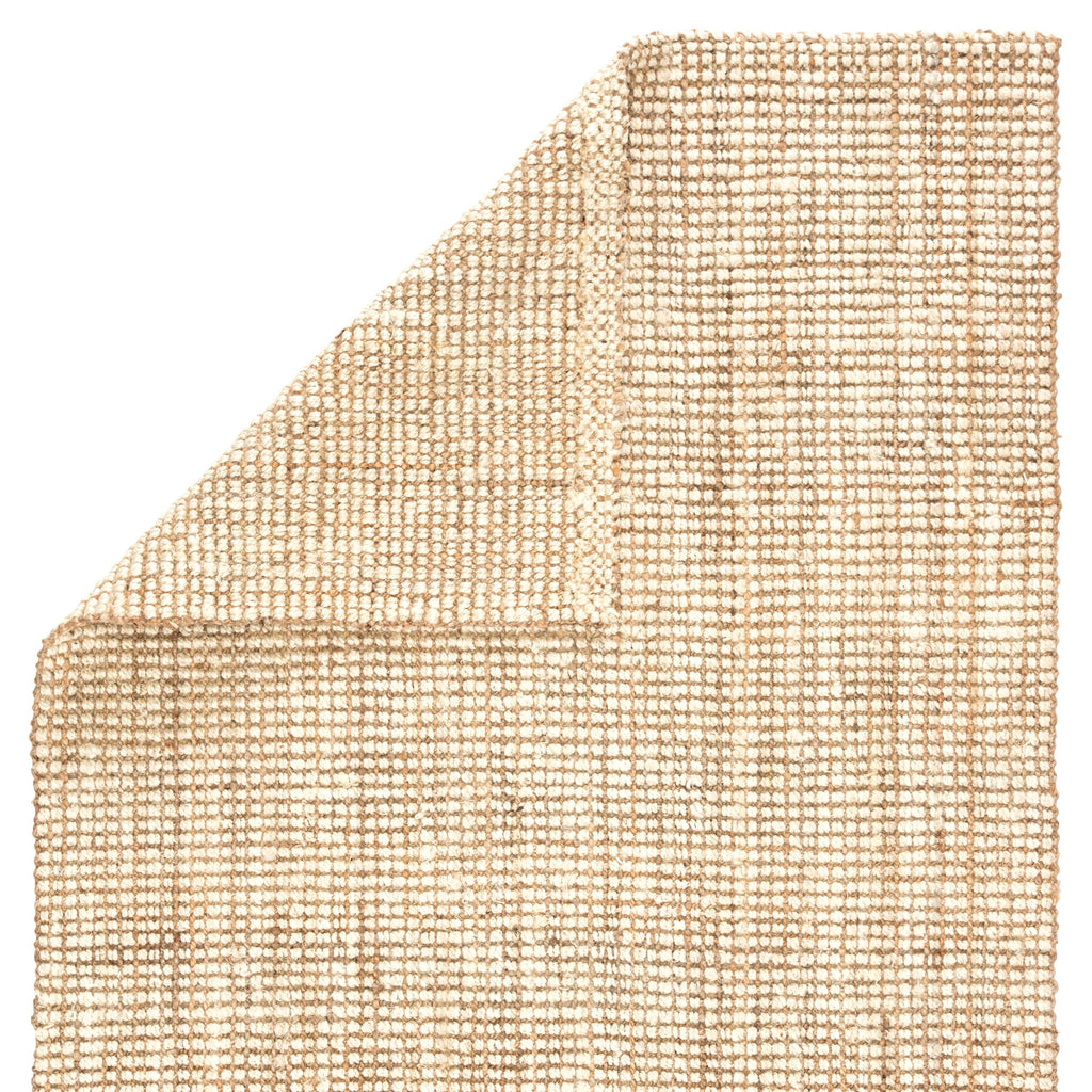 Jaipur Living Mayen Natural Solid White/ Tan Area Rug (9'X12')