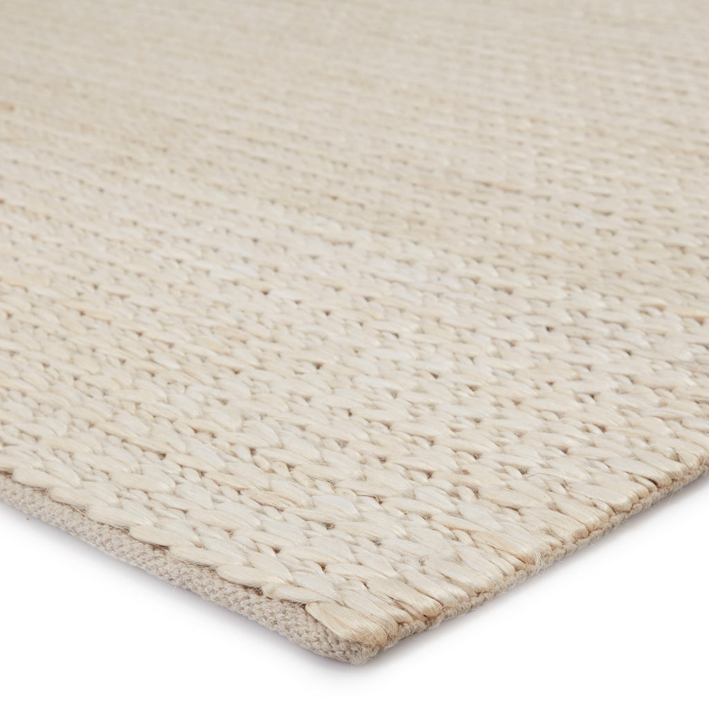 Jaipur Living Calista Natural Solid White Area Rug (6'X9')