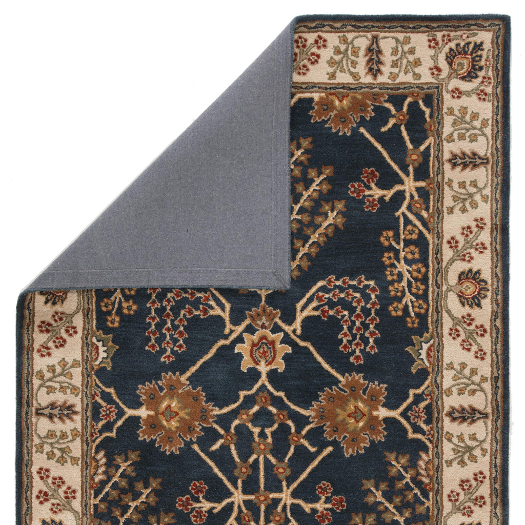 Jaipur Living Chambery Handmade Floral Blue/ Multicolor Area Rug (2'X3')