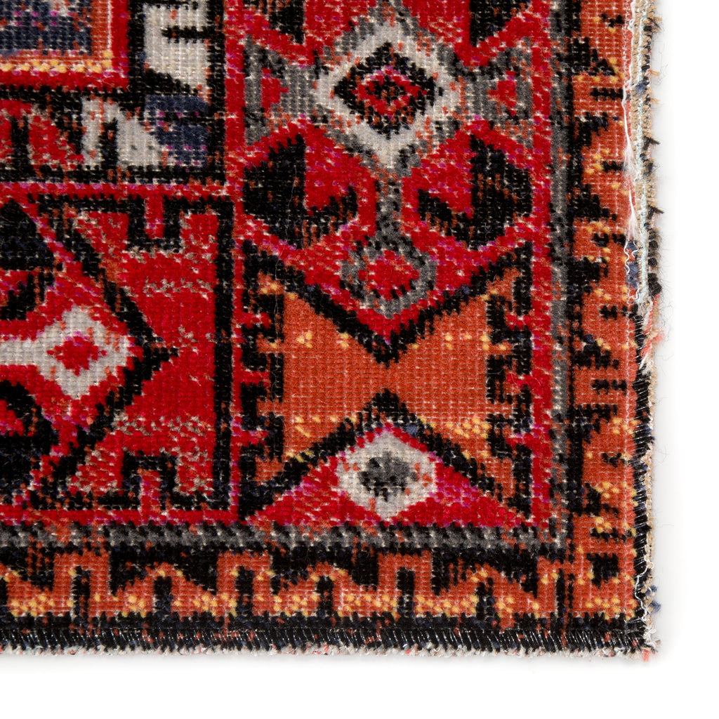 Jaipur Living Paloma Indoor/ Outdoor Tribal Red/ Black Area Rug (2'X3')