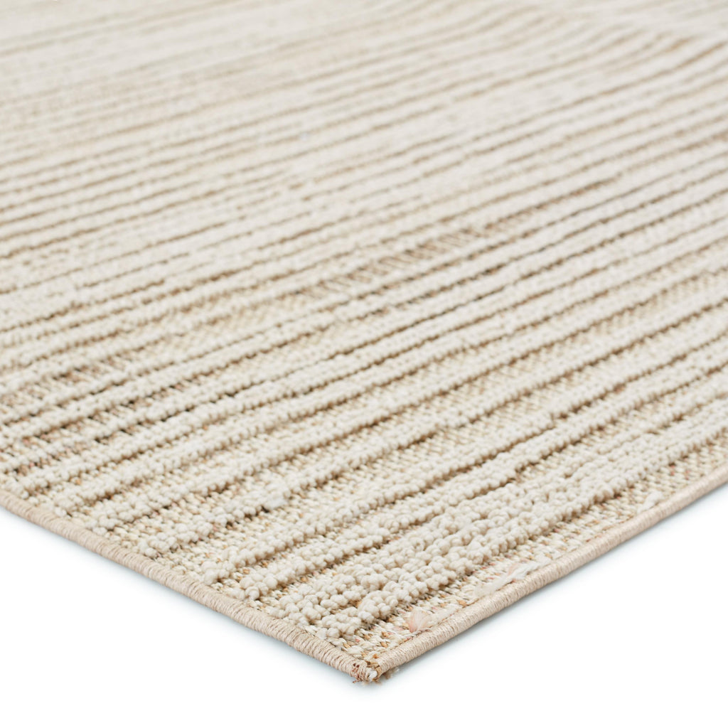 Jaipur Living Aeor Indoor/ Outdoor Striped Beige/ Light Brown Area Rug (8'X10')