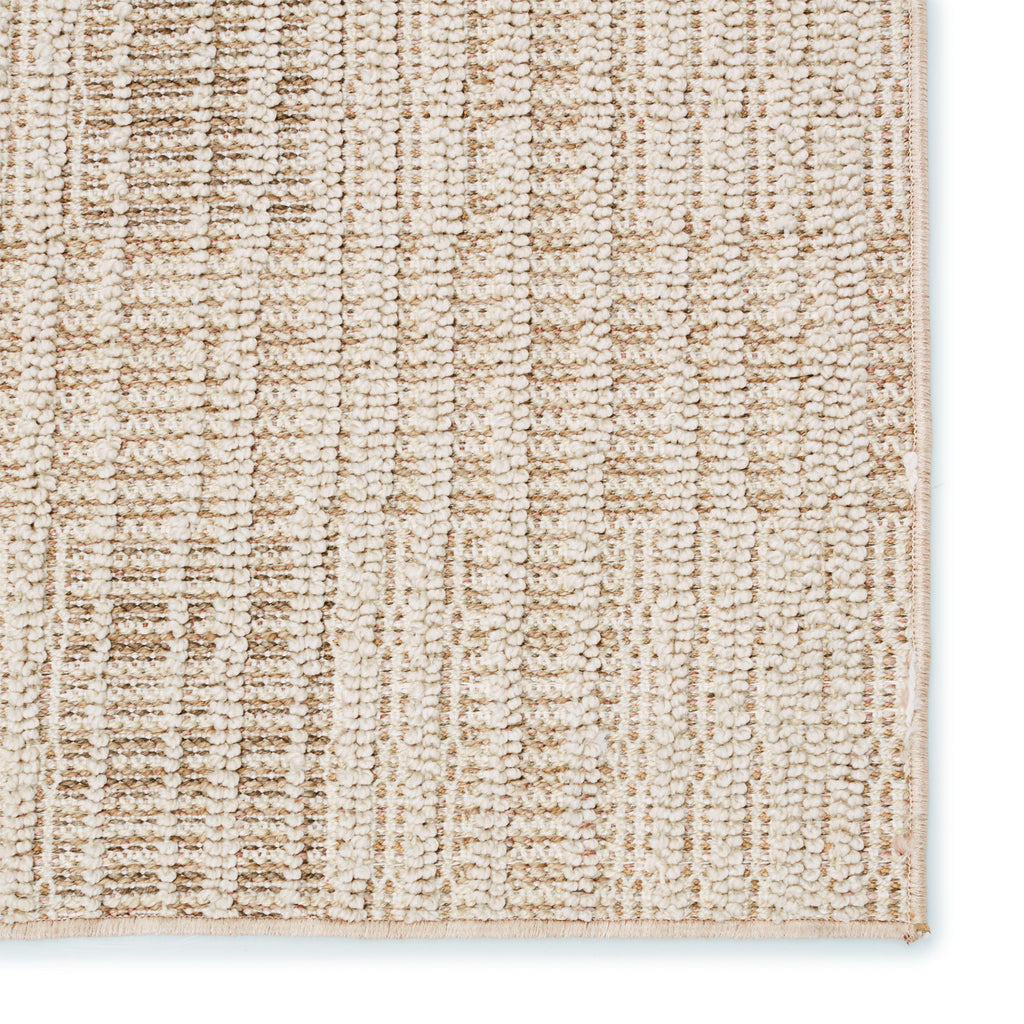 Jaipur Living Aeor Indoor/ Outdoor Striped Beige/ Light Brown Area Rug (6'X9')