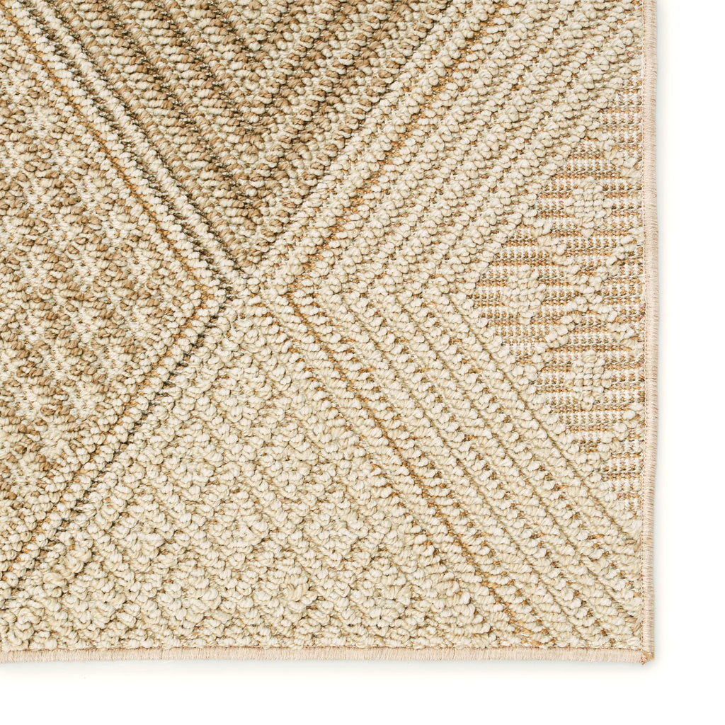 Jaipur Living Reyes Indoor/ Outdoor Trellis Beige/ Light Brown Area Rug (9'X12')