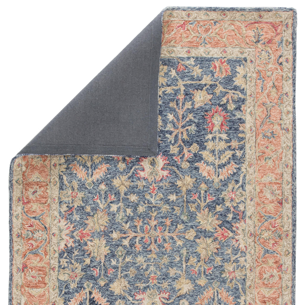 Jaipur Living Presley Handmade Oriental Blue/ Red Area Rug (8'X10')