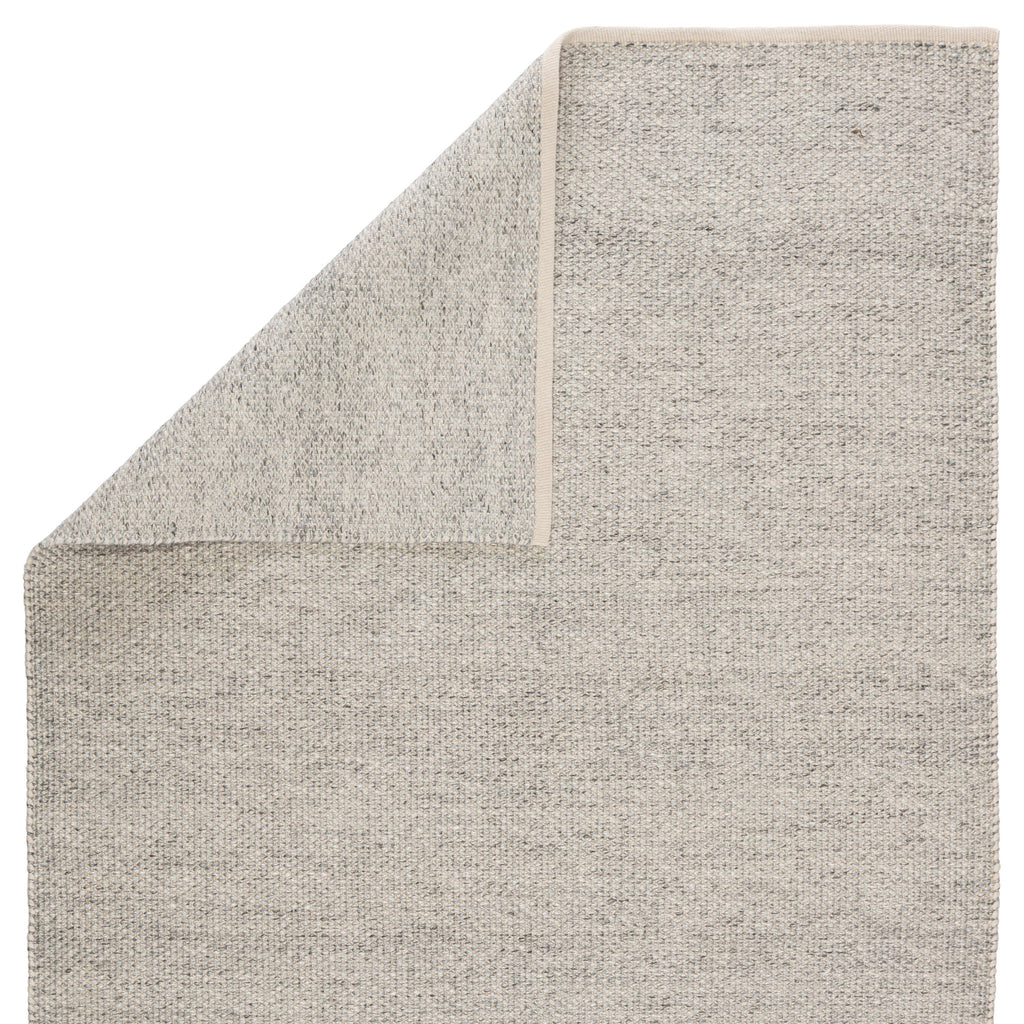 Jaipur Living Lamanda Indoor/ Outdoor Solid Light Gray/ Ivory Area Rug (2'X3')